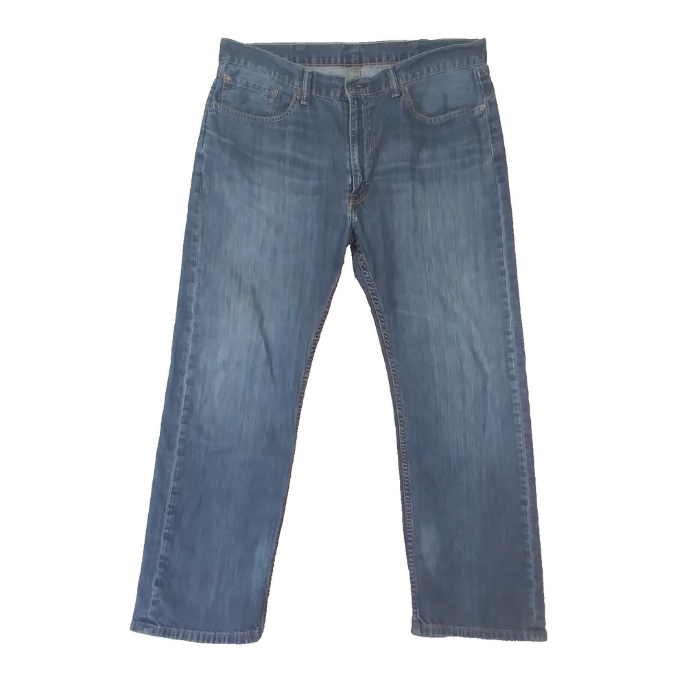 Levis 500 Series Jeans Mens 38x29 Blue Relaxed Fit Straight Denim - Picture 1 of 12
